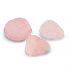 Natural stone nugget beads Rose Quartz 6-10mm Light pink